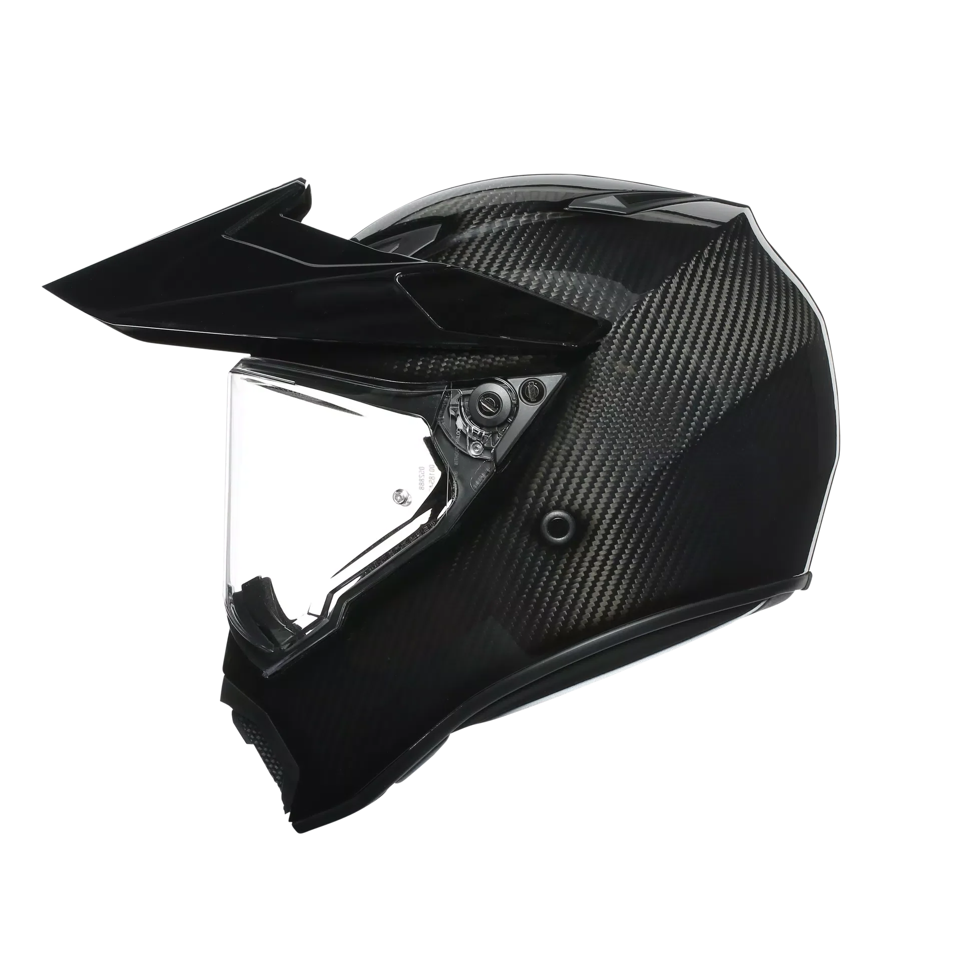 AGV AX9 Helmet - Mono Glossy Carbon
