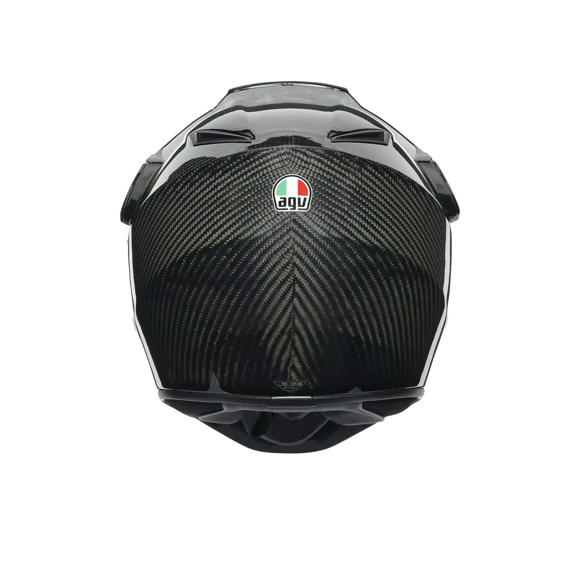 AGV AX9 Helmet - Mono Glossy Carbon