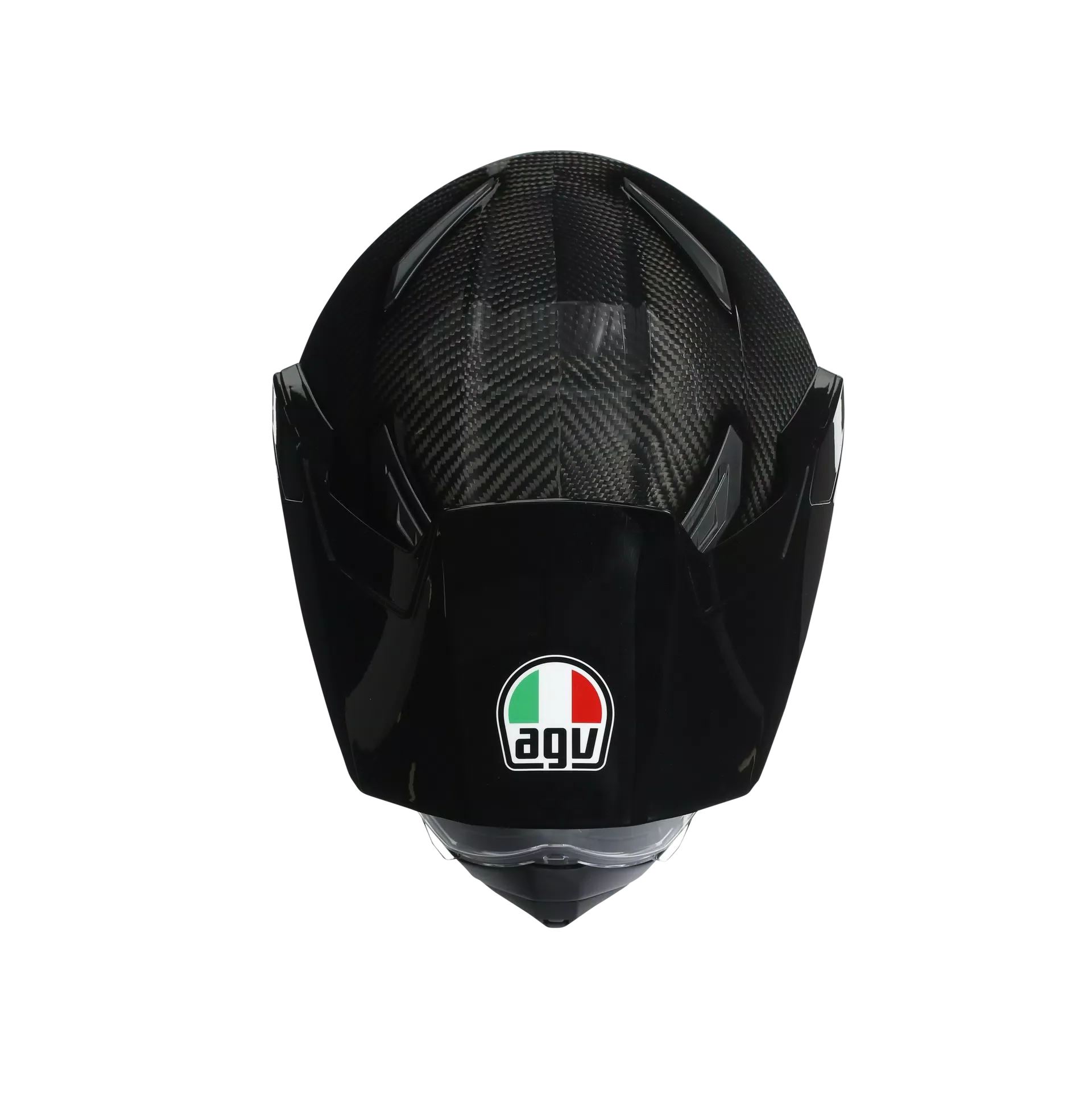 AGV AX9 Helmet - Mono Glossy Carbon