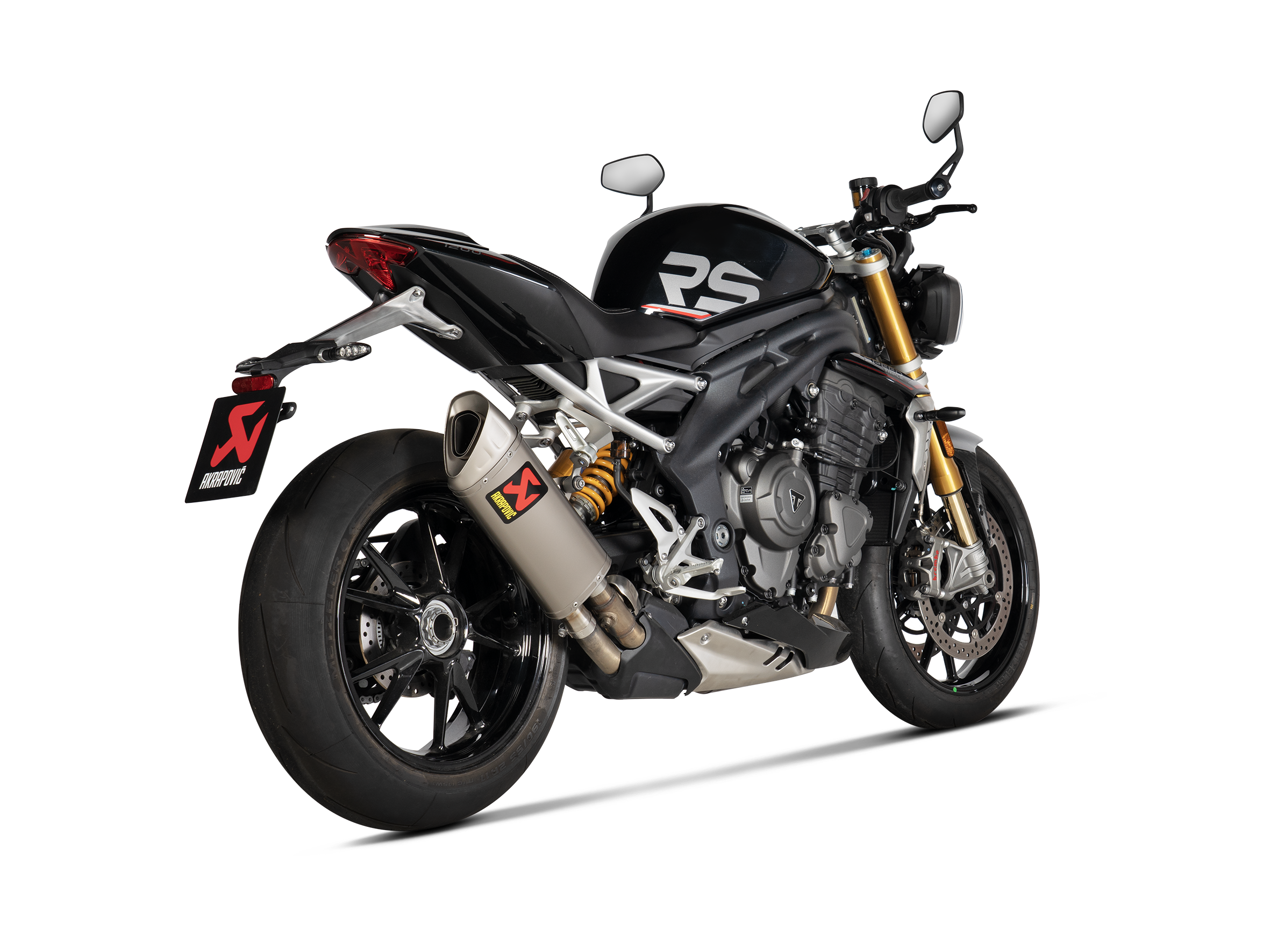 Akrapovic Titanium Slip-On Exhaust for Triumph Speed Triple 1200 RS