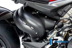 Ilmberger Carbon Fibre Exhaust Protection For Ducati Streetfighter V4 2020-22