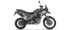 Arrow Veloce Aluminium Dark Slip-On Exhaust for Triumph Tiger 900
