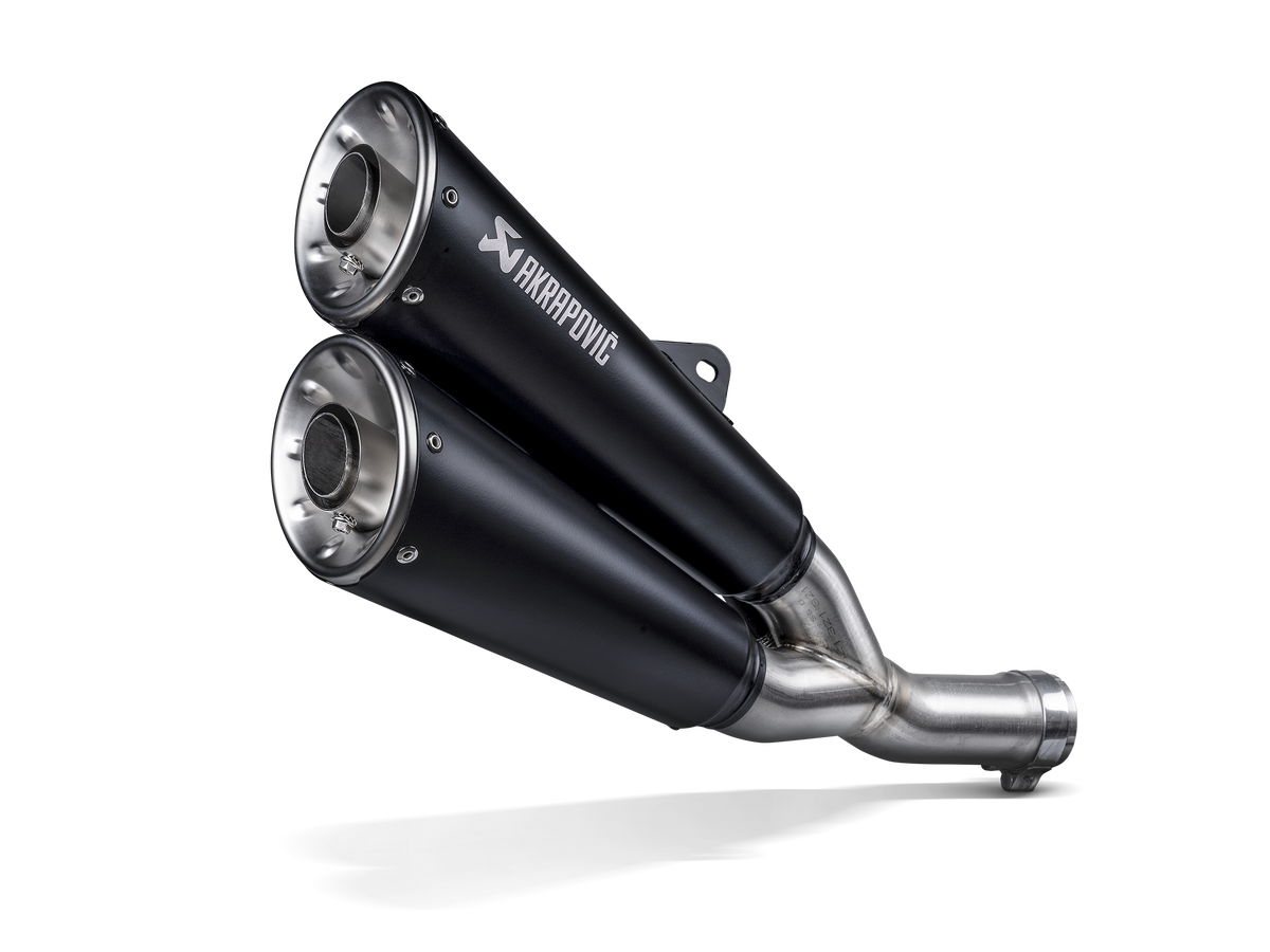 Akrapovic Stainless Steel Slip-On Exhaust for Ducati Scrambler Icon