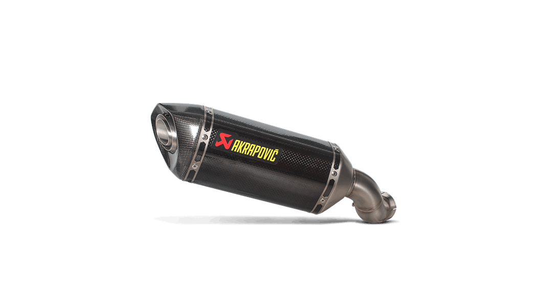 Akrapovic Carbon Slip-On Exhaust Kawasaki Z900 2017-2019