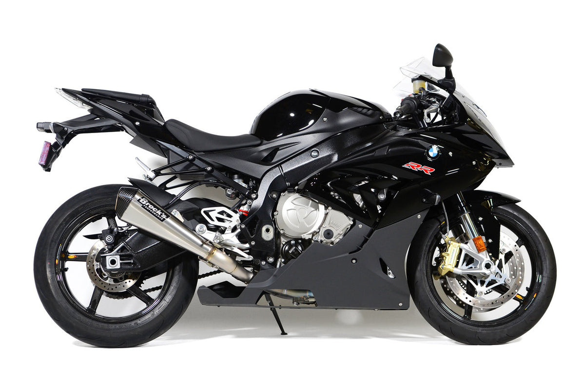Brocks CT Megaphone Full Exhaust System w/ 17" Muffler for BMW S1000RR