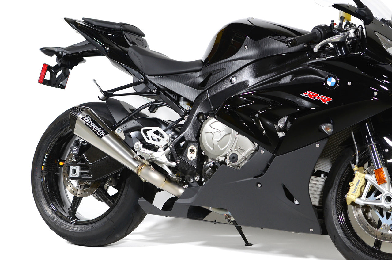 Brocks CT Megaphone Full Exhaust System w/ 17" Muffler for BMW S1000RR