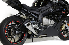 Brocks Alien Head 2 Full Exhaust System 14" Muffler for BMW S1000RR