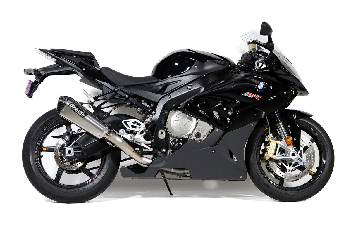 Brocks CT Single Full System w/ 16" Muffler for BMW S 1000 R