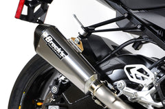 Brocks CT Single Full Exhaust System w/ 16" Muffler for BMW S1000RR