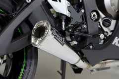 Brocks Alien Head 2 Full Exhaust System 14" Muffler for Kawasaki ZX-10R
