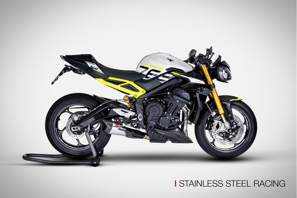 Zard Full Exhaust System for Triumph Street Triple 765 R
