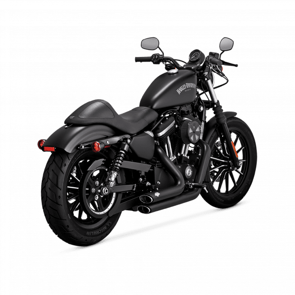 Vance and Hines Shortshots Staggered Exhaust for Harley Davidson Forty Eight