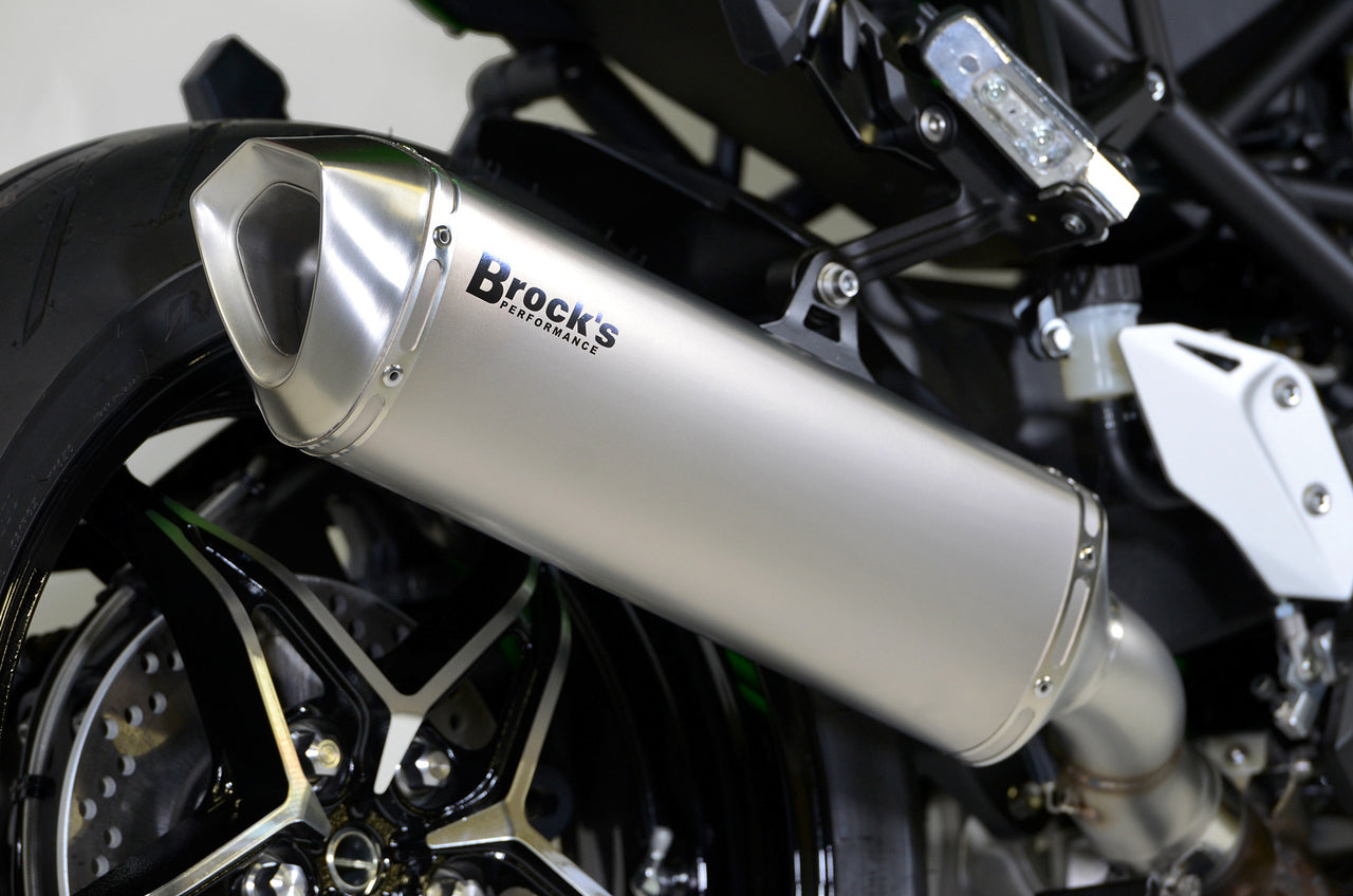 Brocks Predator Slip-On Exhaust for Kawasaki Ninja H2 SX