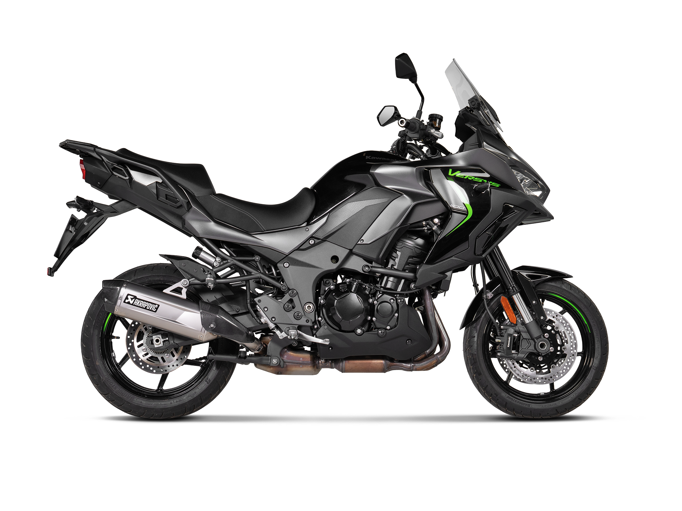 Akrapovic Titanium Slip-On Exhaust for Kawasaki Versys 1100