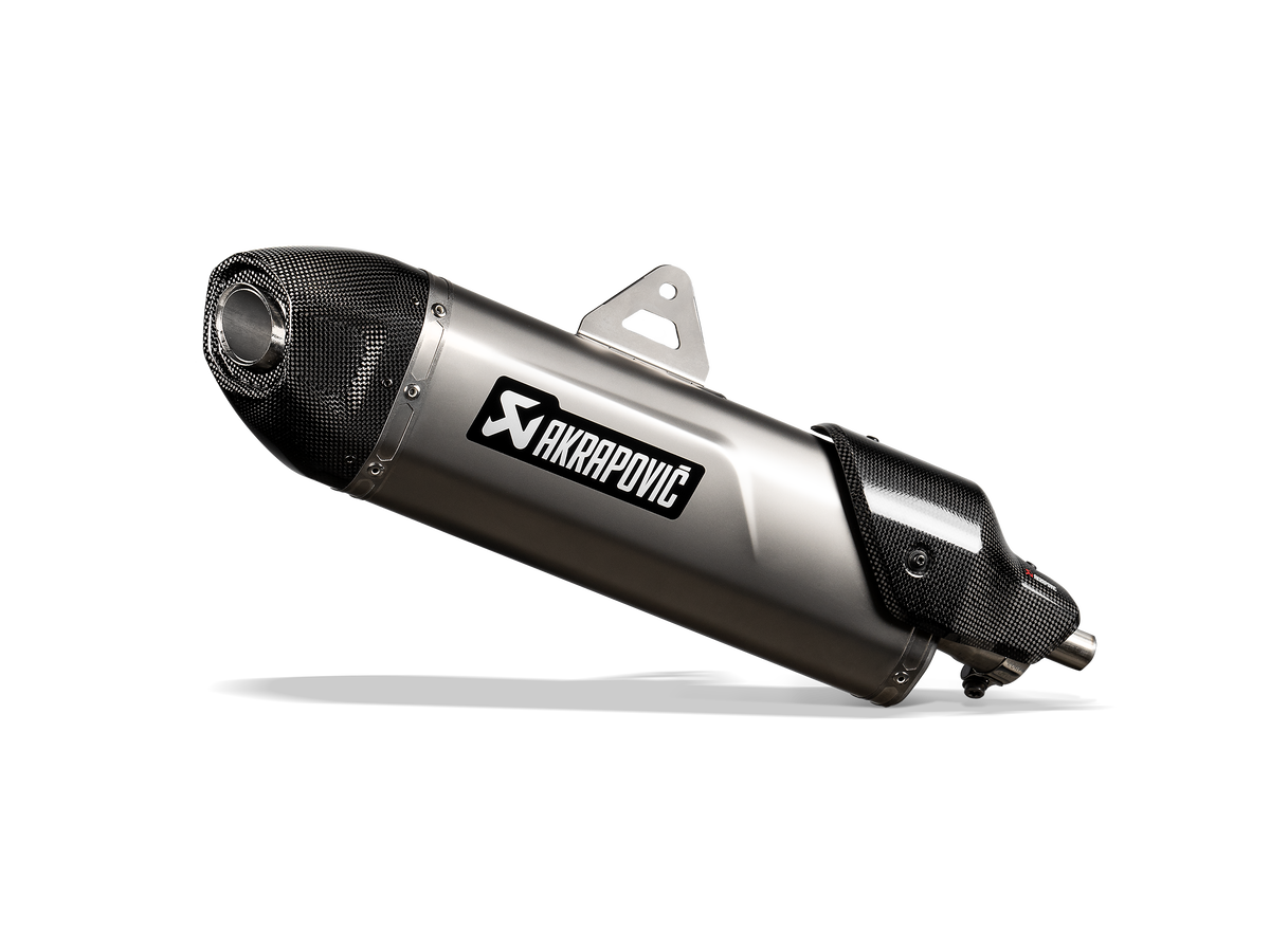 Akrapovic Titanium Slip-On Exhaust for Triumph Tiger 1200 GT/RALLY 2022-24