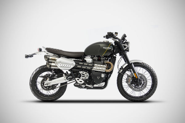 Zard Slip-On Exhaust for Ducati Scrambler 1200