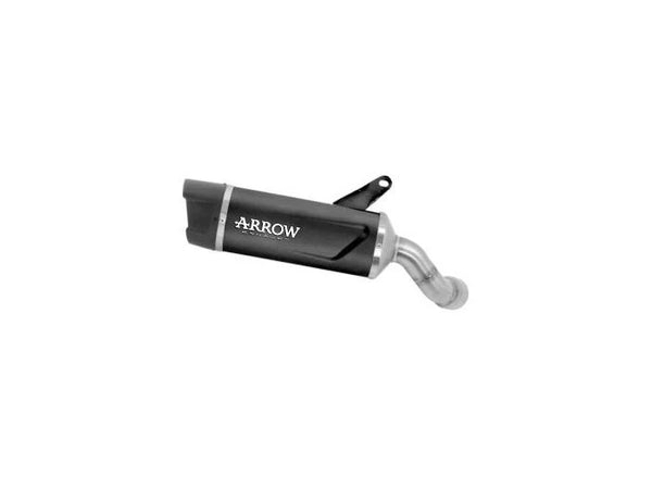Arrow Indy Race Evo Aluminium Dark Slip-On Exhaust for Kawasaki Ninja 1100SX
