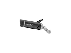 Arrow Indy Race Evo Aluminium Dark Slip-On Exhaust for Kawasaki Ninja 1100SX