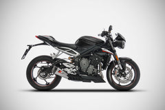 ZARD Slip-On Exhaust for Triumph Street Triple 765 2017-19