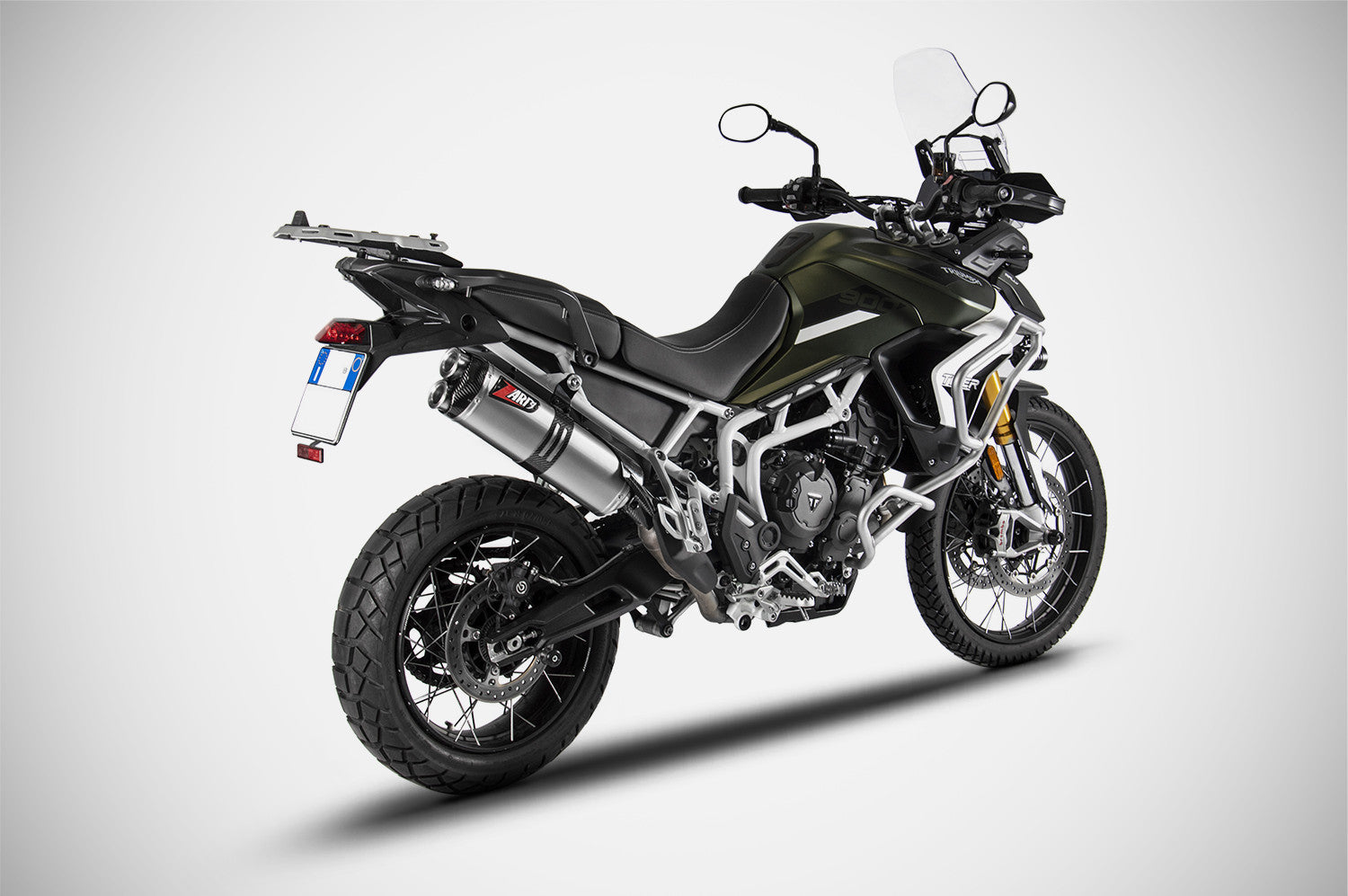 Zard Slip-On Exhaust for Triumph Tiger 900 2020-23