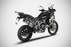 Zard Slip-On Exhaust for Triumph Tiger 900 2020-23