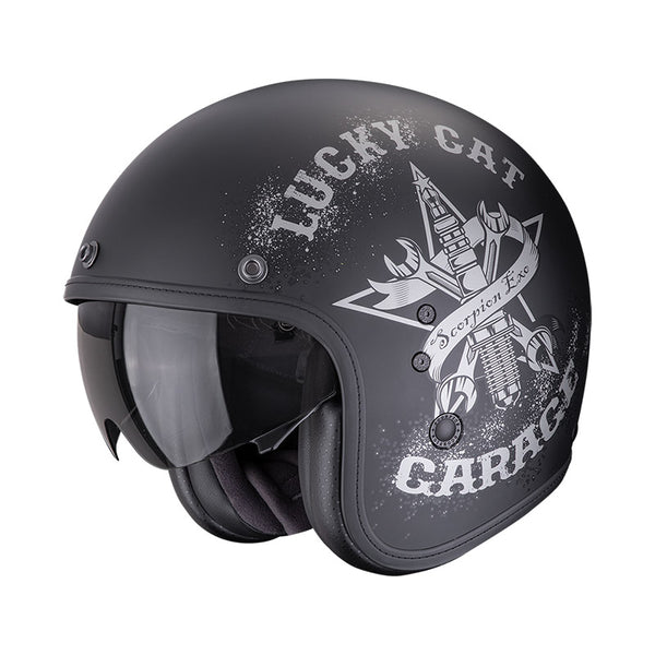 Scorpion Belfast Evo Hangar Helmet Black Matt