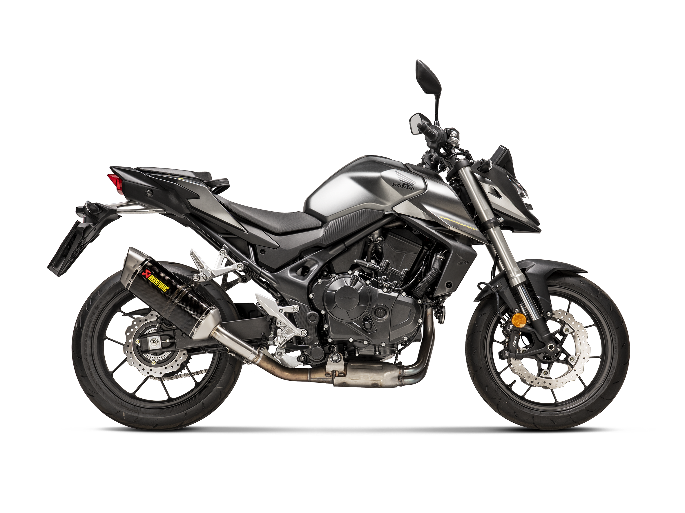 Akrapovic Carbon Slip-On Exhaust for Honda CB750 Hornet