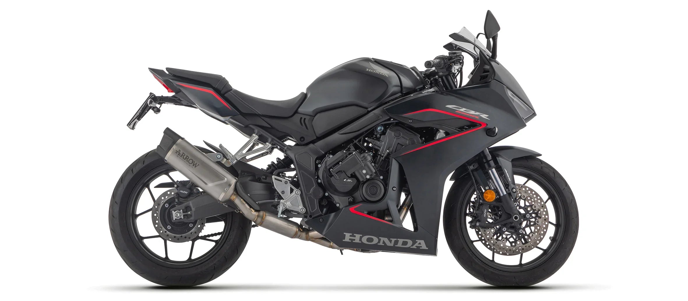 Arrow Indy Race Evo Titanium Full Exhaust System for Honda CBR 650R