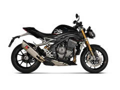 Akrapovic Titanium Slip-On Exhaust for Triumph Speed Triple 1200 RS