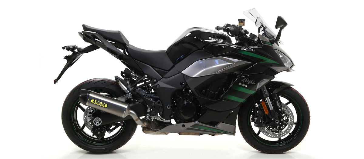 Arrow Indy-Race Titanium Slip-On Exhaust for Kawasaki Ninja 1000 2021