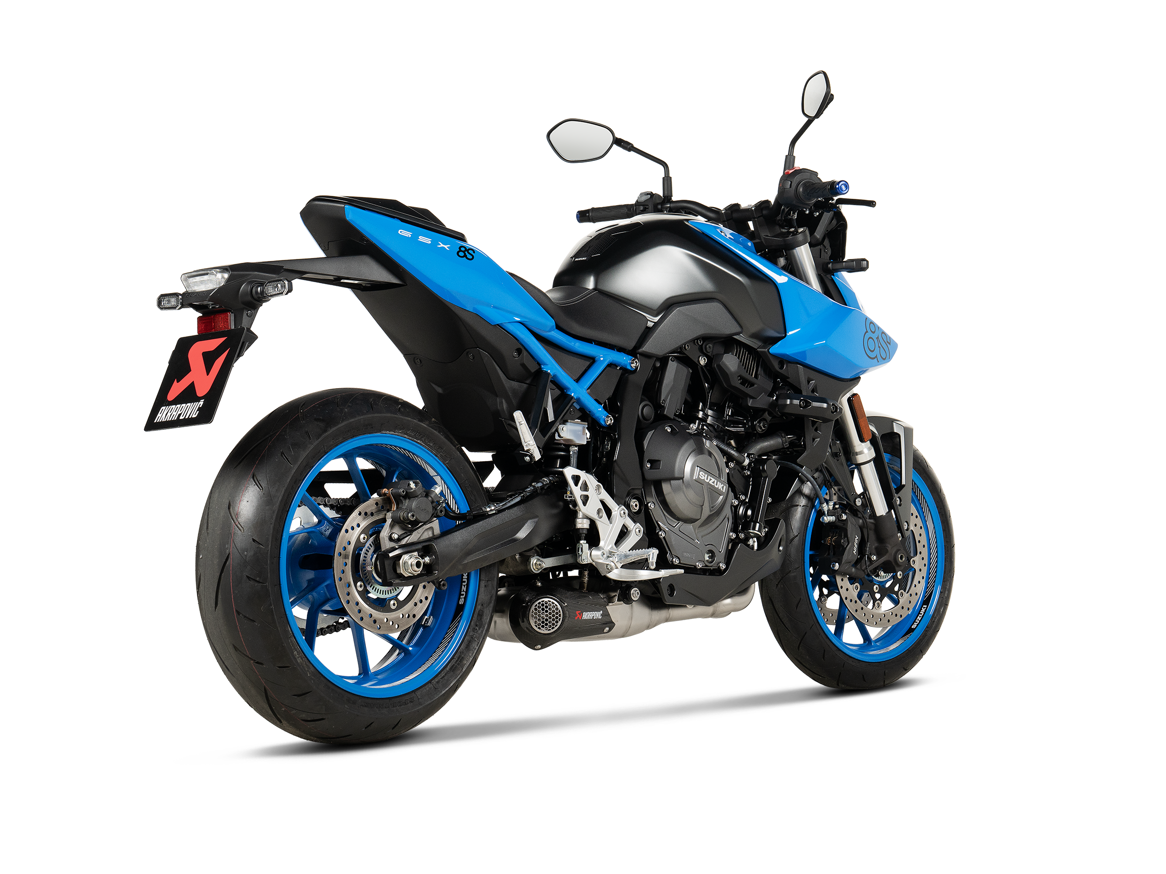 Akrapovic Racing Line Stainless Steel Full Exhaust System for Suzuki GSX-8R