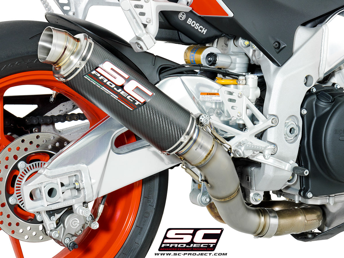 SC Project GP65 Slip-On Exhaust for Aprilia Tuono V4 1100 RR