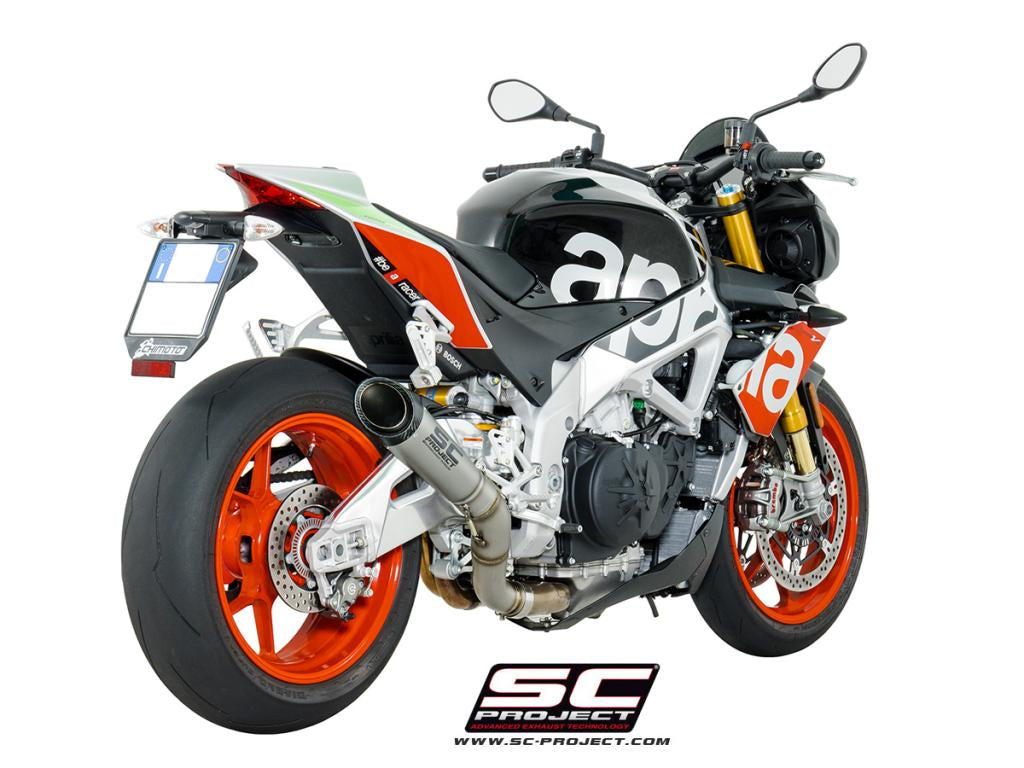SC Project S1 Slip-On Exhaust for Aprilia Tuono V4 1100 RR