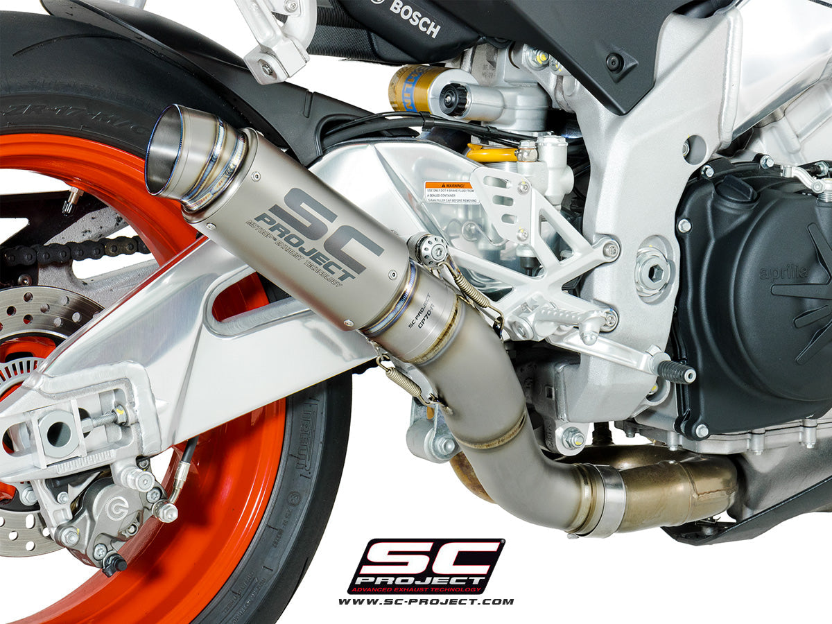 SC Project GP70-R Slip-On Exhaust for Aprilia Tuono V4 1100 RR