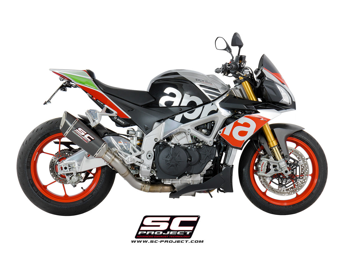 SC Project SC1-R Slip-On Exhaust for Aprilia Tuono V4 1100 RR