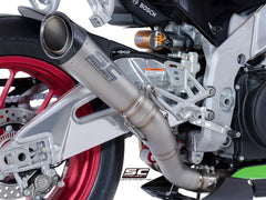 SC Project S1 High Position Slip-On Exhaust for Aprilia RSV4 RR