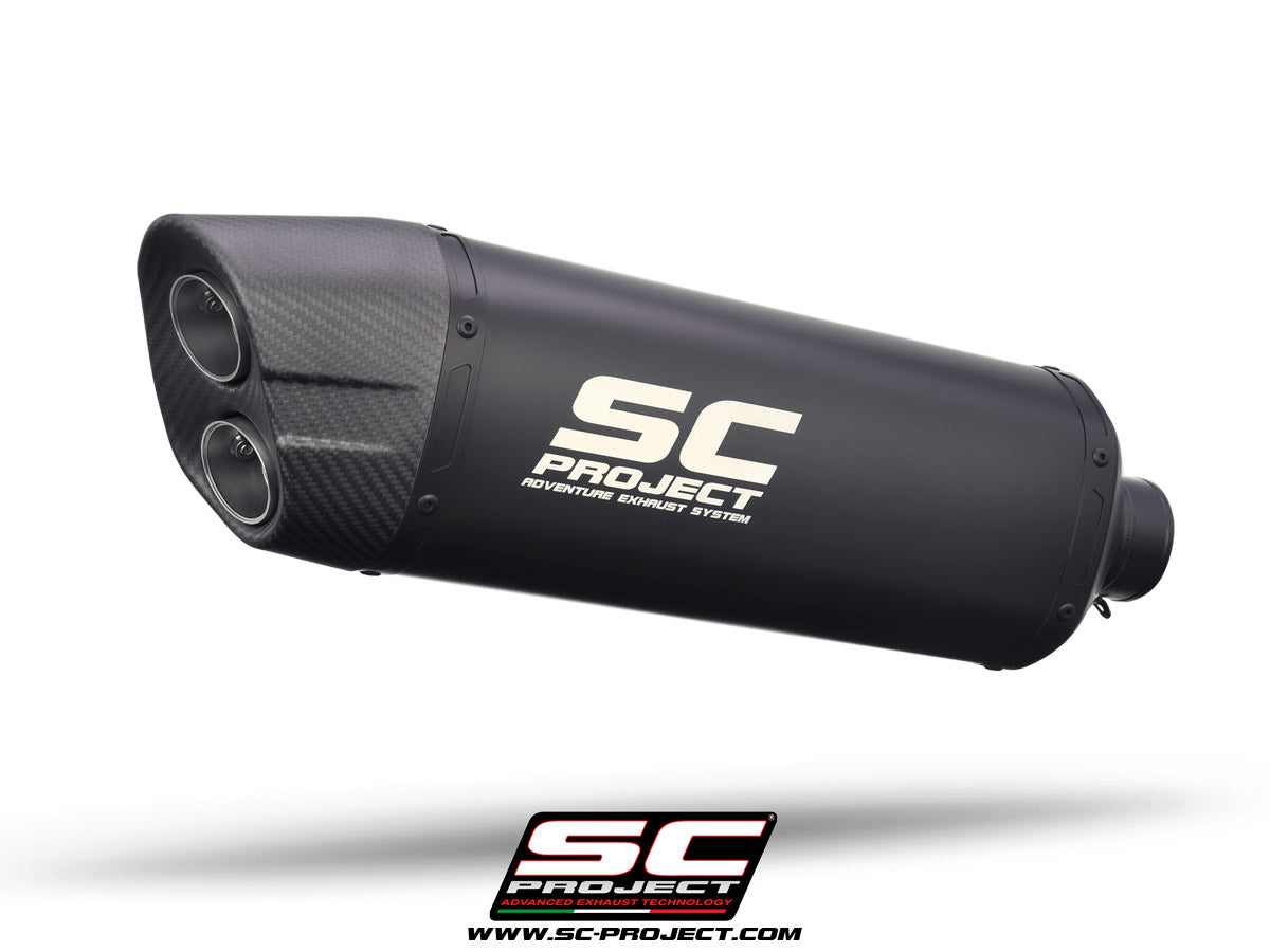 SC Project Adventure Slip-On Exhaust For Triumph Tiger 900 2020-23