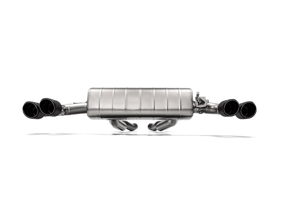 Akrapovic Slip-On Titanium Sport Exhaust - G29 Z4 M40i WITH Link Pipe & Sound Kit