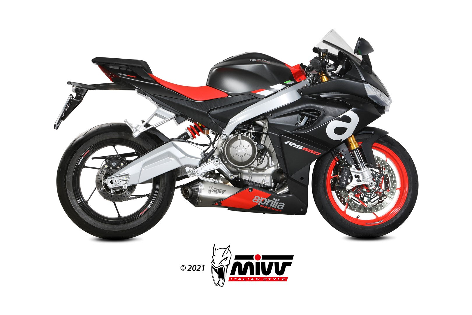Mivv Delta Race Full Exhaust System for Aprilia RS 660 2020-22