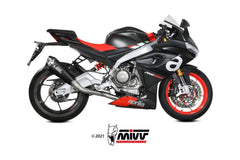 Mivv Complete Full Exhaust System for Aprilia RS 660 2020-22