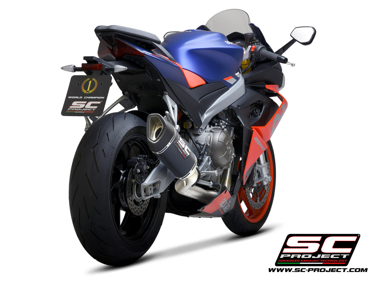 SC Project CR-T Full Exhaust System Stainless For Aprilia RS 660 20-22