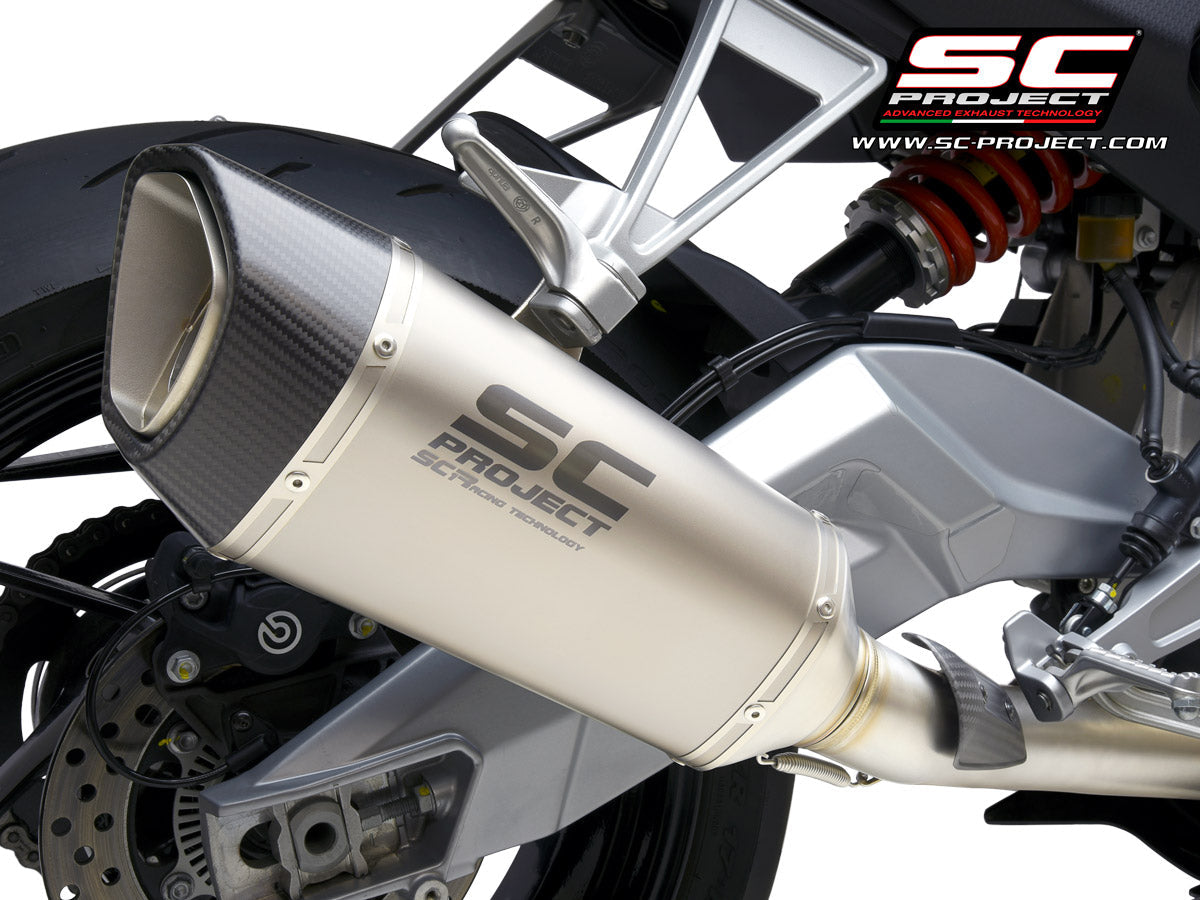 SC Project CR-T Full Exhaust System Stainless For Aprilia RS 660 20-22