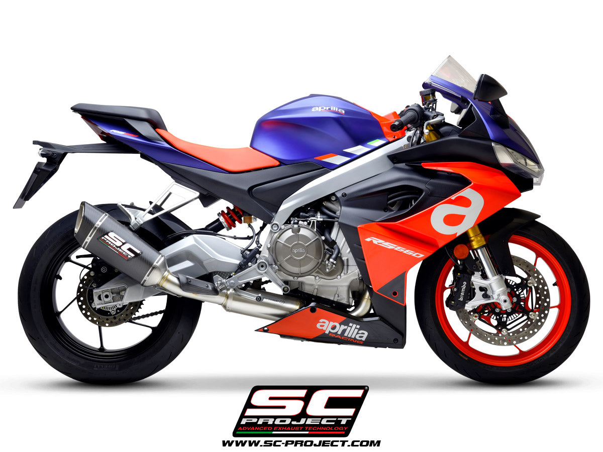 SC Project SC1-R Full Exhaust System For Aprilia RS 660 (2020-22)
