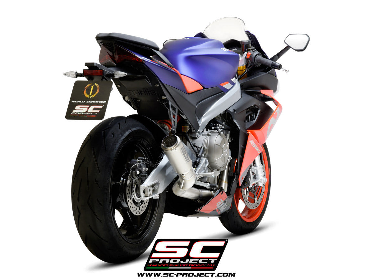 SC Project CR-T Full Exhaust System Race For Aprilia RS 660 (2020-22)