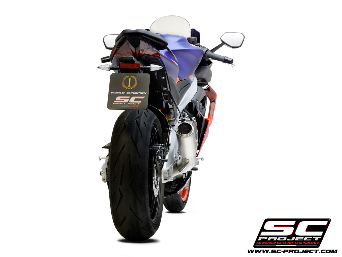 SC Project CR-T Full Exhaust System Race For Aprilia RS 660 (2020-22)
