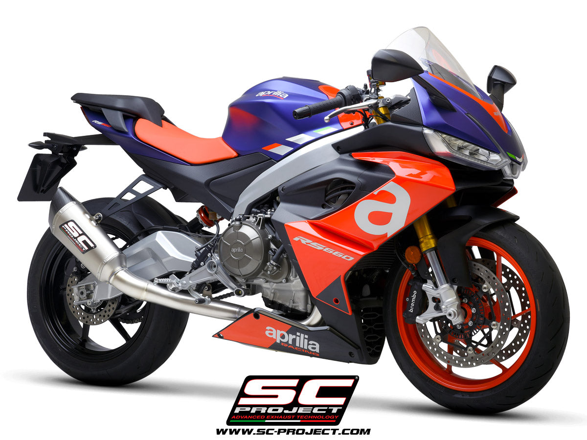 SC Project SC1-R Full Exhaust System Race For Aprilia RS 660 (2020-22)