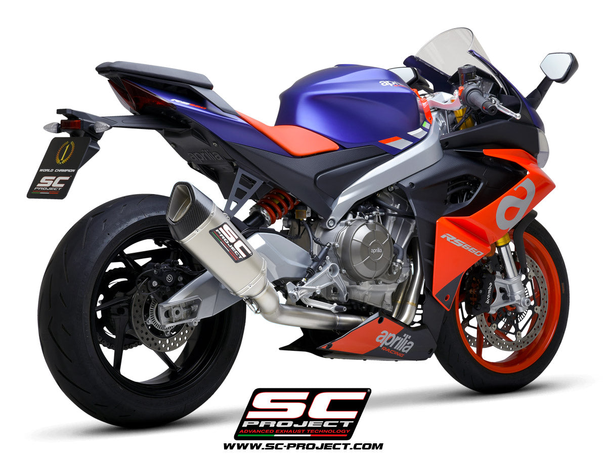 SC Project SC1-R Full Exhaust System Race For Aprilia RS 660 (2020-22)