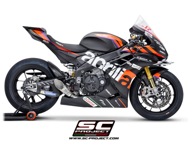 SC Project GP-22 Slip-On Exhaust For Aprilia RSV4 - 2021-23