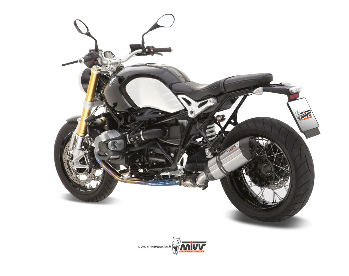 Mivv Sound Low Position Slip-On Exhaust for BMW R NineT 2014-22