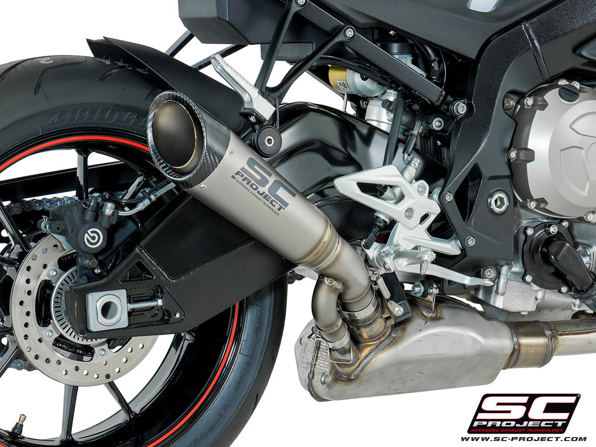 SC Project S1 Slip-On Exhaust for BMW S 1000 R 2017-20
